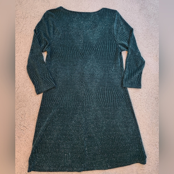 Trixxi, Deep Green Sparkle dress - Picture 4 of 4